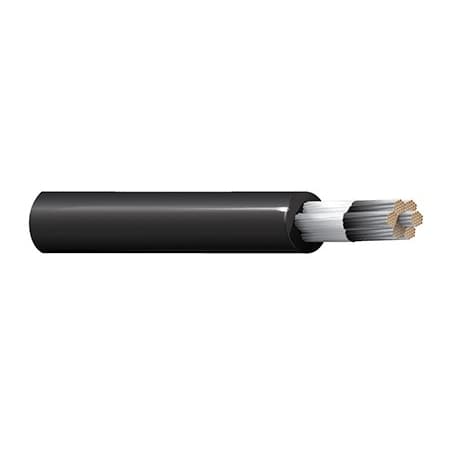 Belden Multi-Conductor Cable, AWM, 14 AWG, Black/Red, Stranded, 600V 5MB-1401-B-02